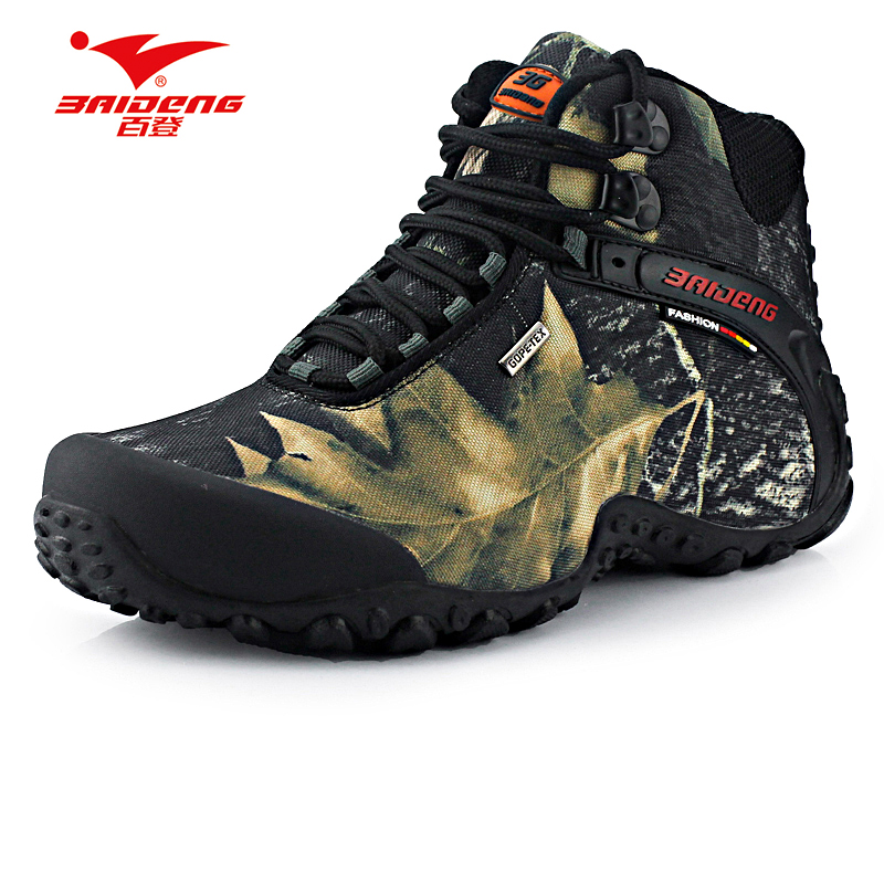 New Waterproof Canvas Hiking Boots 